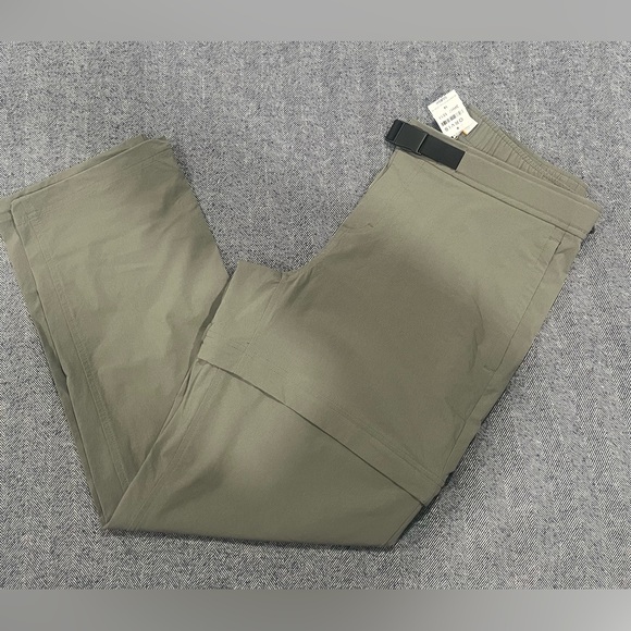 Orvis Wonder Ripstop Trail Zip-Off Pants | size 14 | color sagebrush - Picture 3 of 11